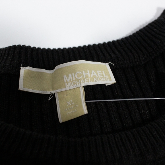 Michael Kors Asymmetrical Zip Sweater Size XL - Picture 2 of 4